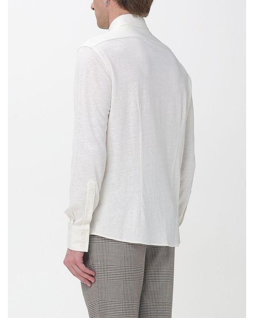 Brunello Cucinelli White Shirt for men