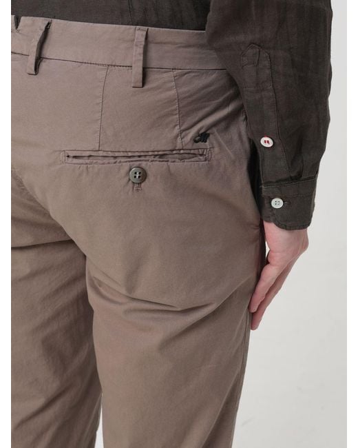 Mason's Multicolor Cotton Stretch Chino Trousers for men