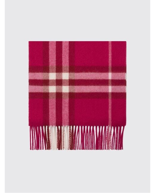 Burberry Red Scarf