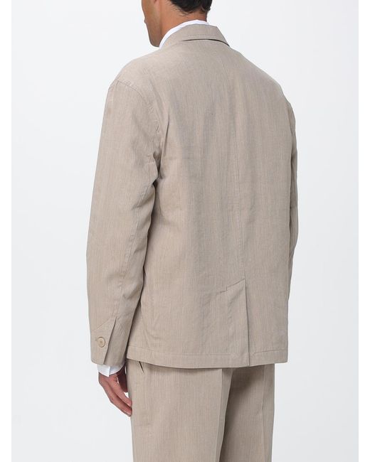 Jacquemus Natural Single-Breasted Blazer for men