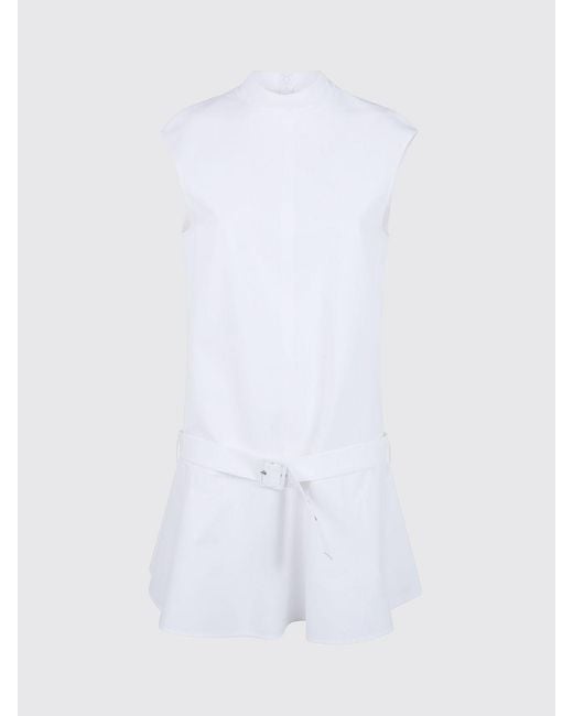 Semicouture White Dress