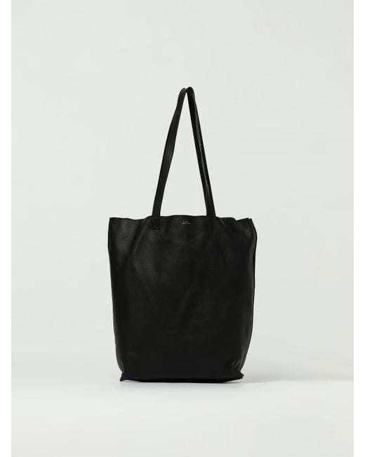 A.P.C. Black Shoulder Bag for men