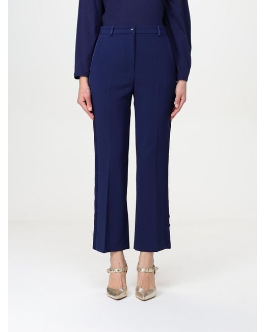 Elisabetta Franchi Blue Hose Damen