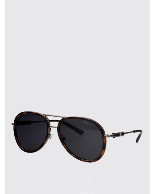 Versace Black 0Ve2260 Metal And Acetate Sunglasses