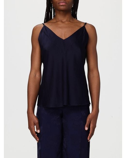 Forte_forte Blue Basic Silk Top