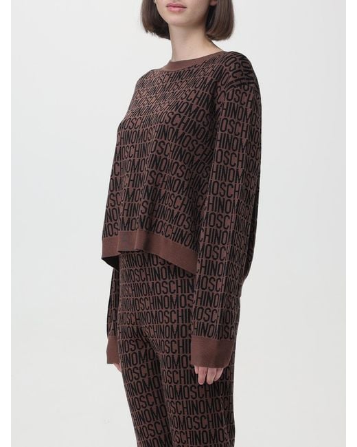 Moschino Couture Brown Jumper