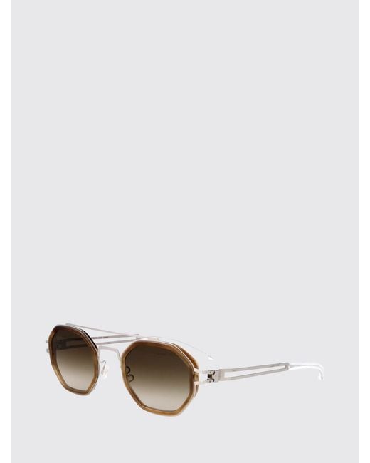 Mykita White Arturo 370 Acetate And Steel Sunglasses for men