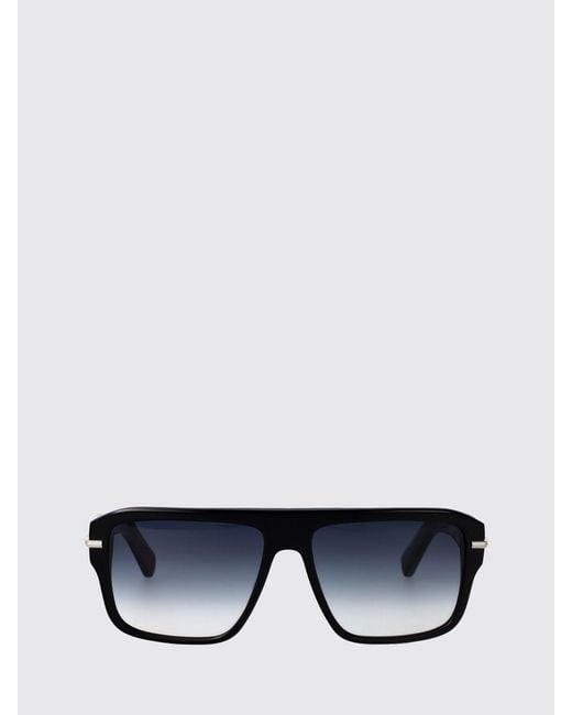 Ferragamo Black Aviator Sunglasses for men