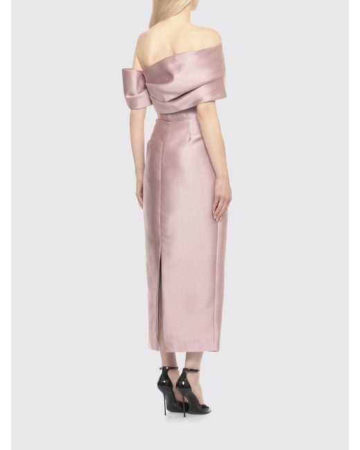Solace London Pink Dress