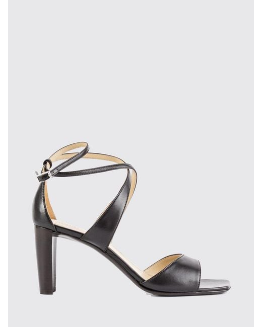 Lemaire Black Heeled Sandal