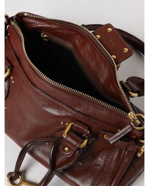 Chloé Brown Chlo&Eacute Paddington Ledertasche