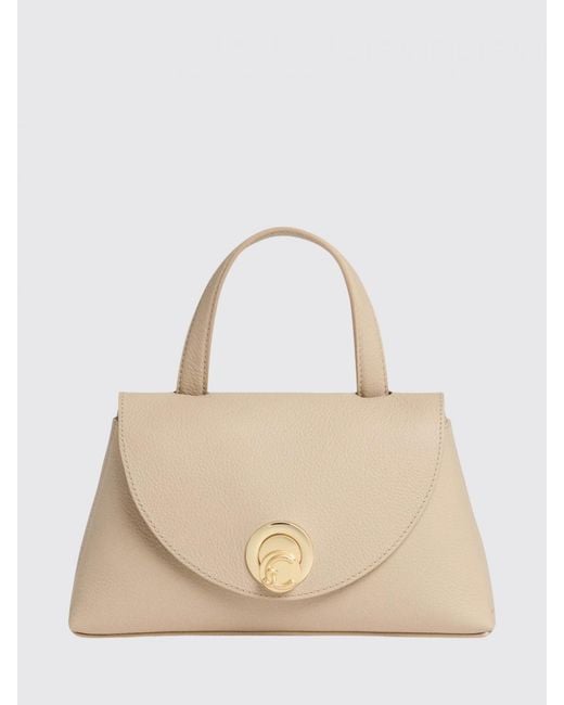 Coccinelle Natural Nikla Grained Leather Bag