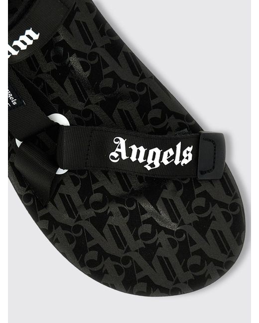 Sandalo Depa x Suicoke in nylon di Palm Angels in Black da Uomo