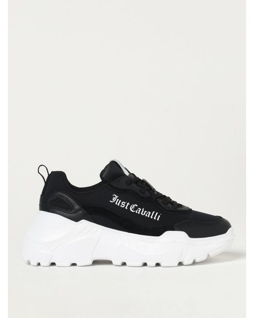 Just Cavalli Black Sneakers