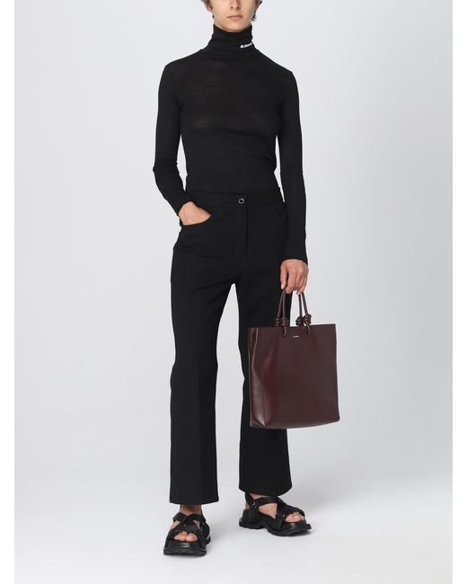 Jil Sander Black Pants