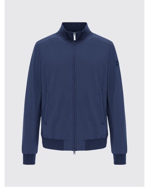 Colmar Blue Nylon Bomber Jacket for men