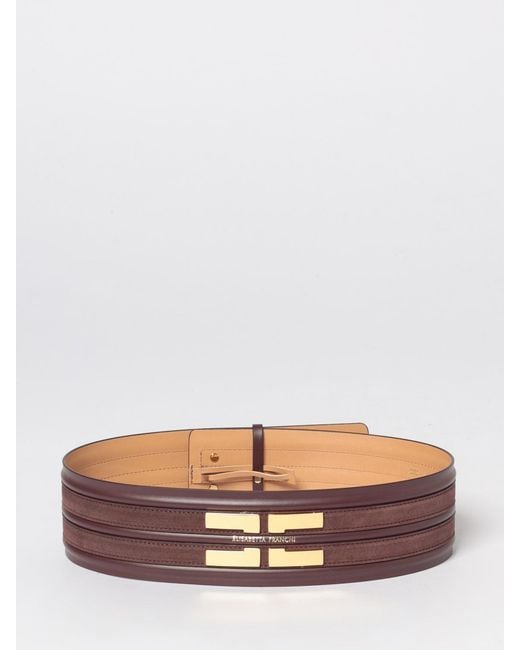 Elisabetta Franchi Multicolor Leather Belt