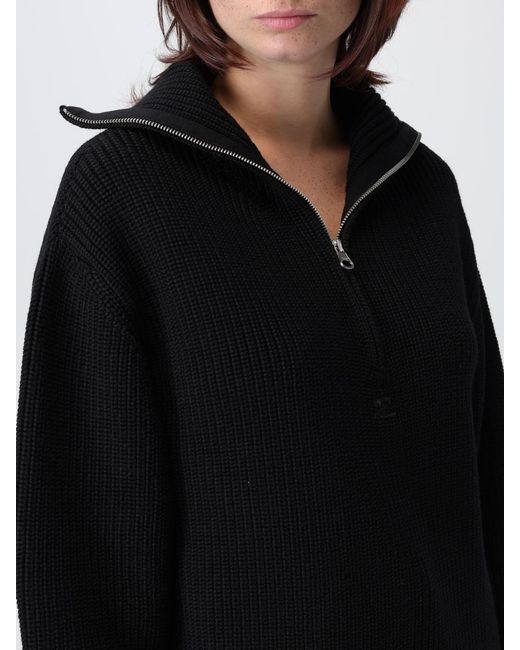 Courreges Black CourrÈ Ges Jumper