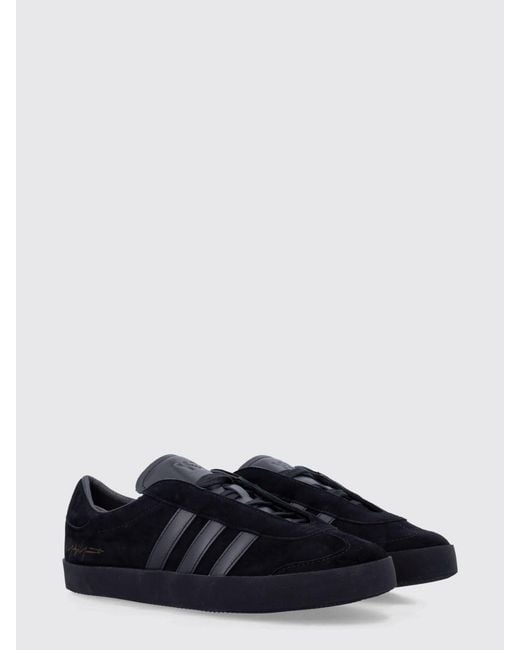 Y-3 Blue Gazelle Suede Sneakers for men