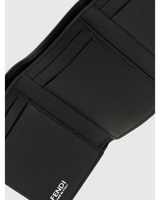 Fendi White Wallet