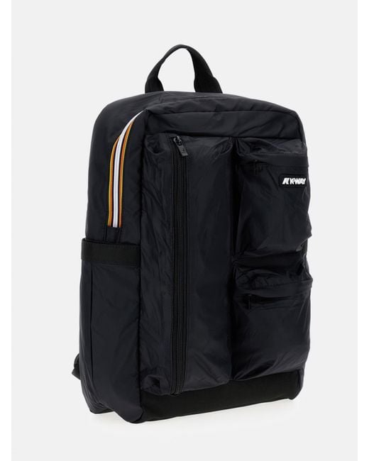 Mochila Hombre K-Way de hombre de color Black