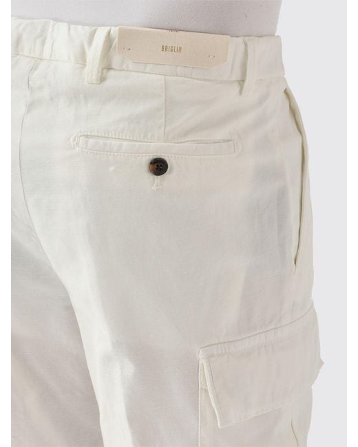 Briglia 1949 White Shorts for men