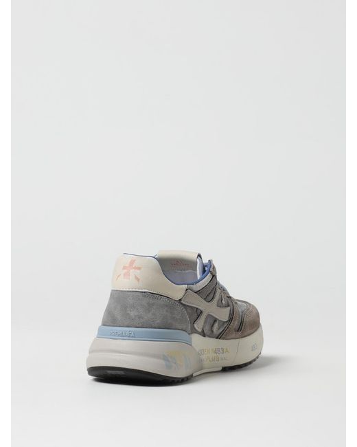 Premiata Gray Shoes for men