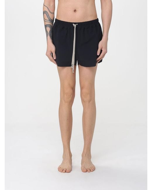 Rick Owens Blue Polyester Swimsuit for men