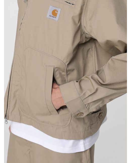 Carhartt Natural Cotton Blend Shirt Jacket for men