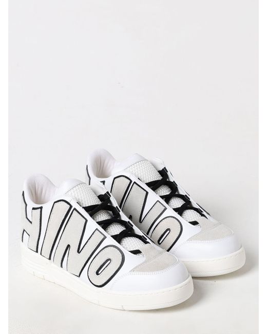 Moschino Couture Metallic Trainers for men