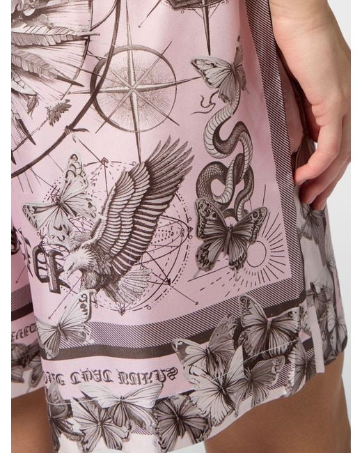 Philipp Plein Pink Shorts