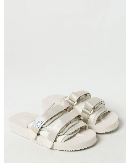 Suicoke White Sandals for men