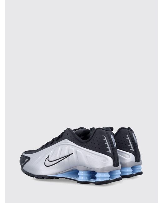 Sneakers Shox R4 di Nike in White da Uomo