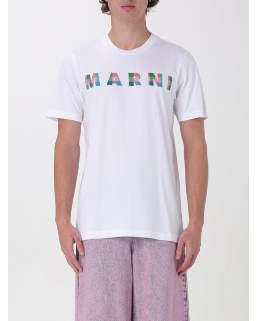 Marni T-shirt in White für Herren
