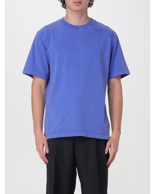 T-shirt Burberry pour homme en coloris Blue