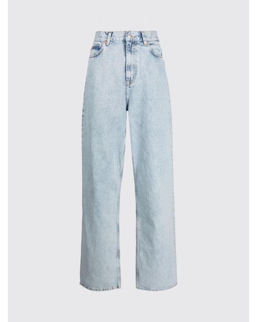 Wardrobe NYC Blue Straight Jeans