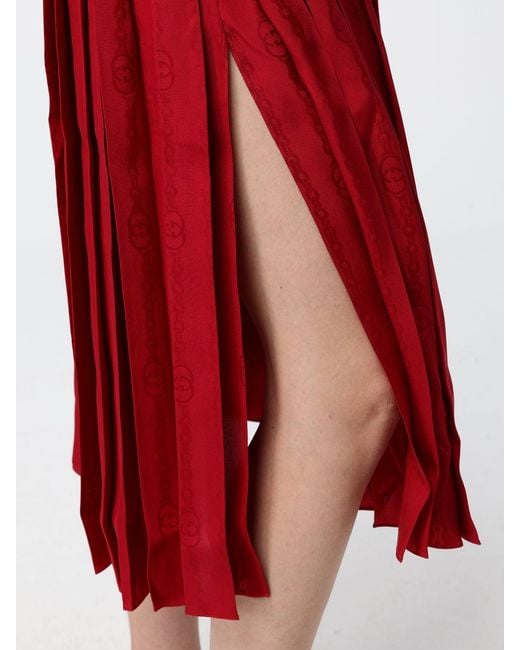 Gucci Red Skirt