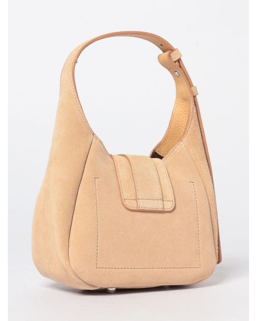 Hogan Natural Suede Shoulder Bag