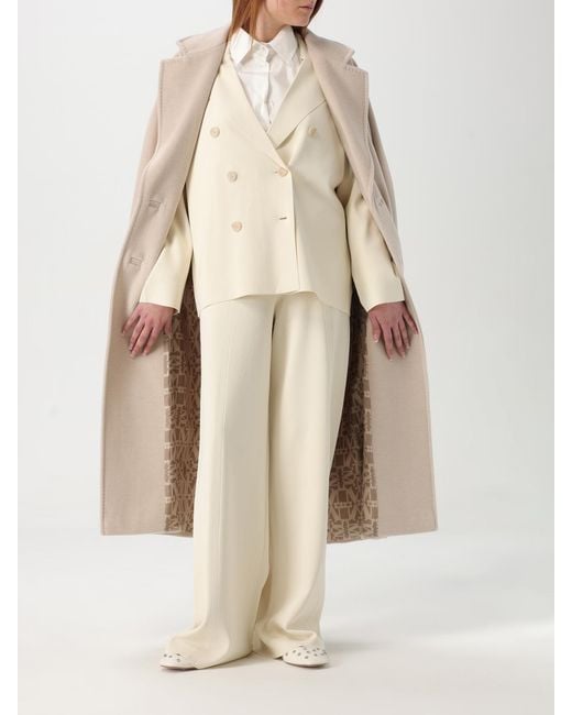 Max Mara Natural Coat Sand