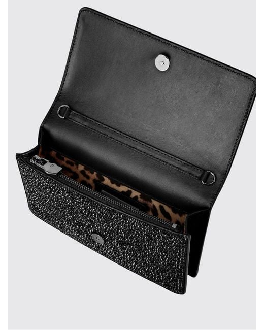 Philipp Plein Black Shoulder Bag