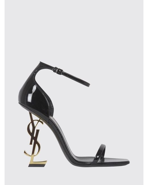 Saint Laurent Black Opyum Pump Sandals