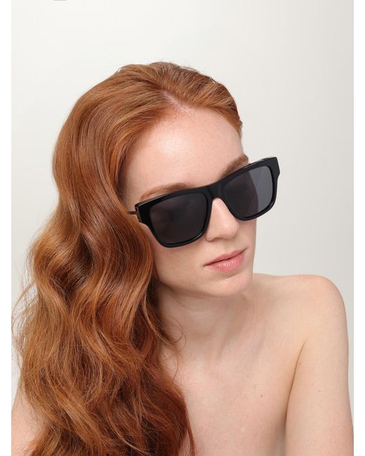 Givenchy Black Acetate And Metal Sunglasses