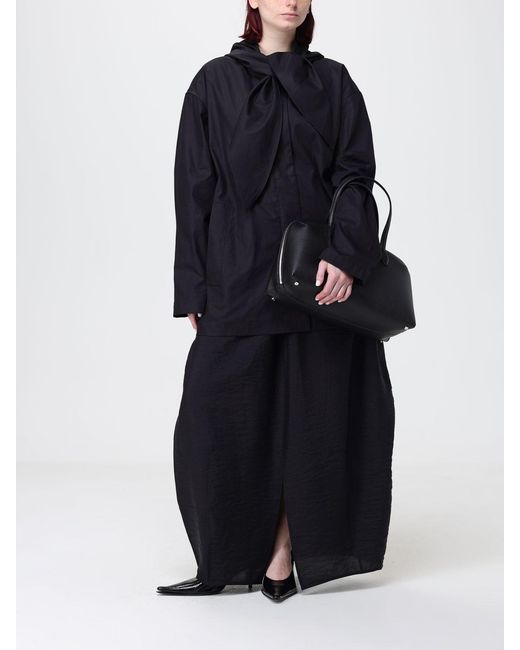 Totême Blue Hooded Organic Cotton Jacket