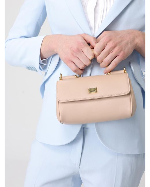 Dolce & Gabbana Natural Dolce &Amp Gabbana My Sicily Leather Bag