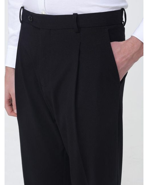 Circolo 1901 Blue Tailored Gabardine Trousers for men