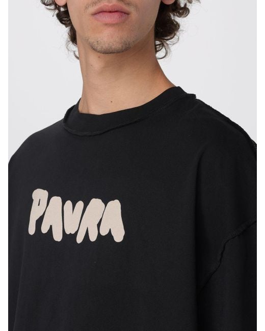Paura Black T-shirt for men