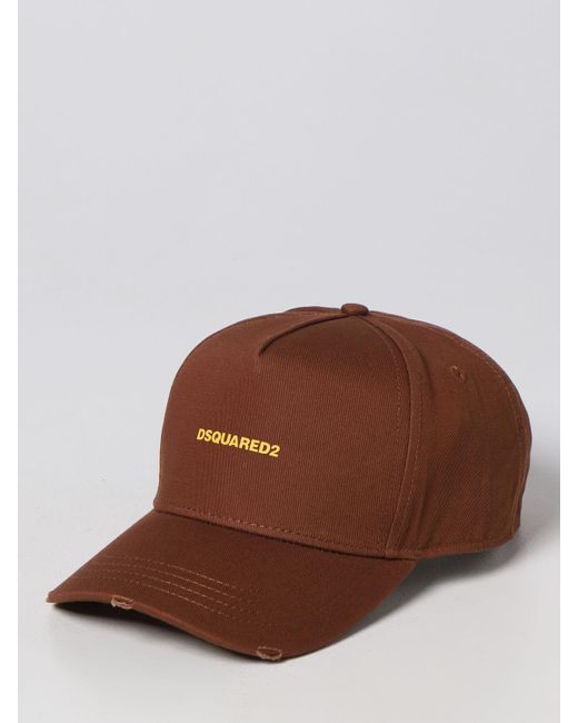 DSquared² Hat in Brown for Men | Lyst