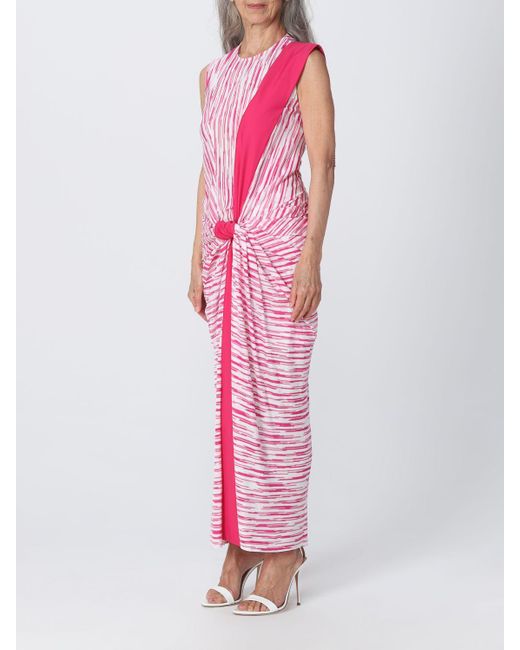 Missoni Kleid in Pink | Lyst DE