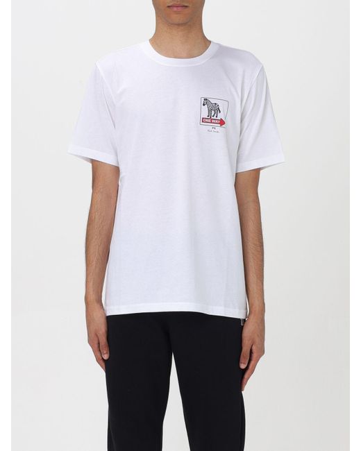 T-shirt PS by Paul Smith pour homme en coloris White