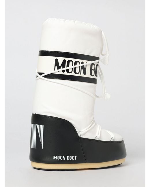 Moon Boot White Icon for men